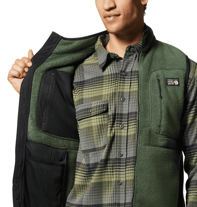Mountain Hardwear MEN\'S HICAMP™ FLEECE VEST Surplus Green